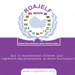Avis à manifestation d'intérêt pour l'agrement des prestataires et divers fournisseurs du ROAJELF-BENIN